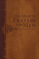 One-Minute Prayers For Men (Gift Edition)-Brown Milano Softone