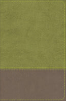 KJV Study Bible For Boys-Olive/Brown LeatherTouch