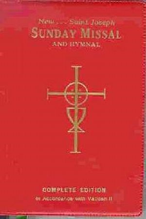 New Saint Joseph Sunday Missal (Complete Edition)-Burgundy Imitation Leather