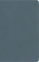 CSB On-The-Go Bible/Personal Size-Steel Blue LeatherTouch