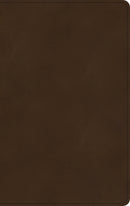 KJV Ultrathin Bible-Bown LeatherTouch Indexed
