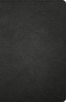 NASB 2020 Large Print Personal Size Reference Bible-Black Genuine Leather
