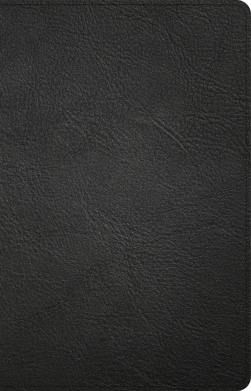 NASB 2020 Large Print Personal Size Reference Bible-Black Genuine Leather Indexed