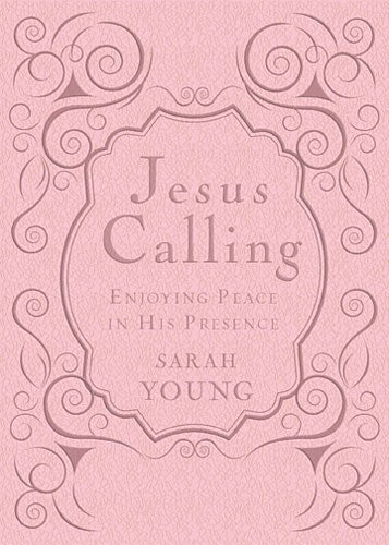 Jesus Calling (Womens Edition)-Pink Leathersoft