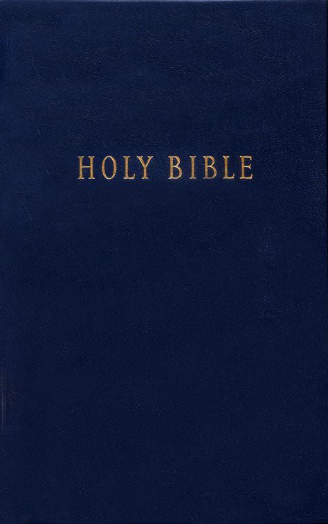 Pew Bible - Blue