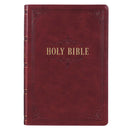KJV Bible Giant Print burgendy