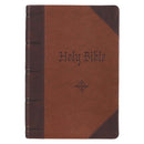 KJV Bible Giant Print Two-tone Brown