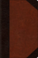 ESV Reference Bible-Brown/Cordovan Portfolio Design TruTone