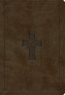 ESV Student Study Bible-Olive Celtic Cross Design TruTone