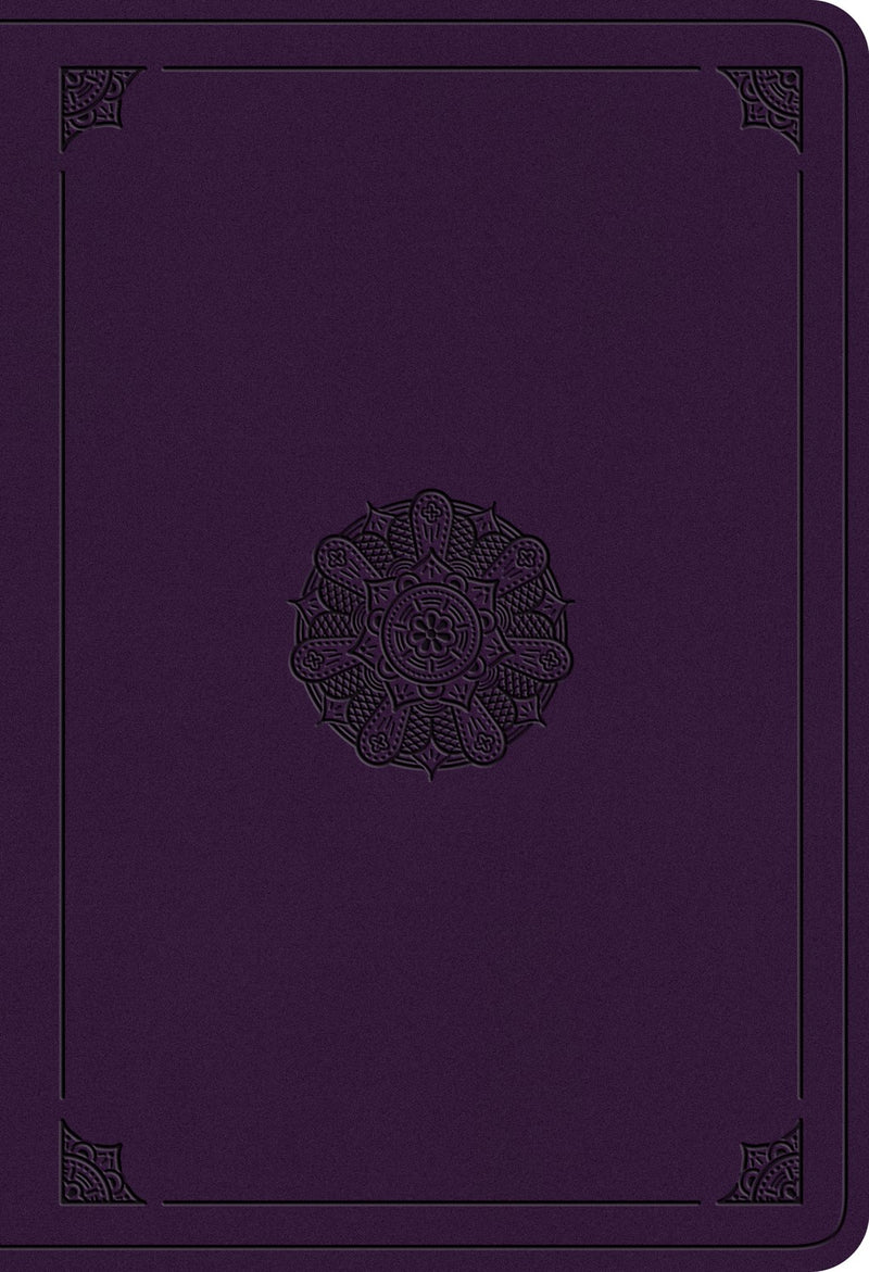 ESV Student Study Bible-Lavender Emblem Design TruTone