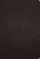 ESV Large Print Compact Bible-Deep Brown Buffalo Leather