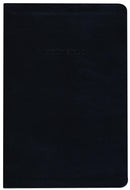 KJV Large Print Thinline Reference Bible-Black Flexisoft (Value Price)