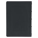 Zwart imitatieleer KJV-studie-index