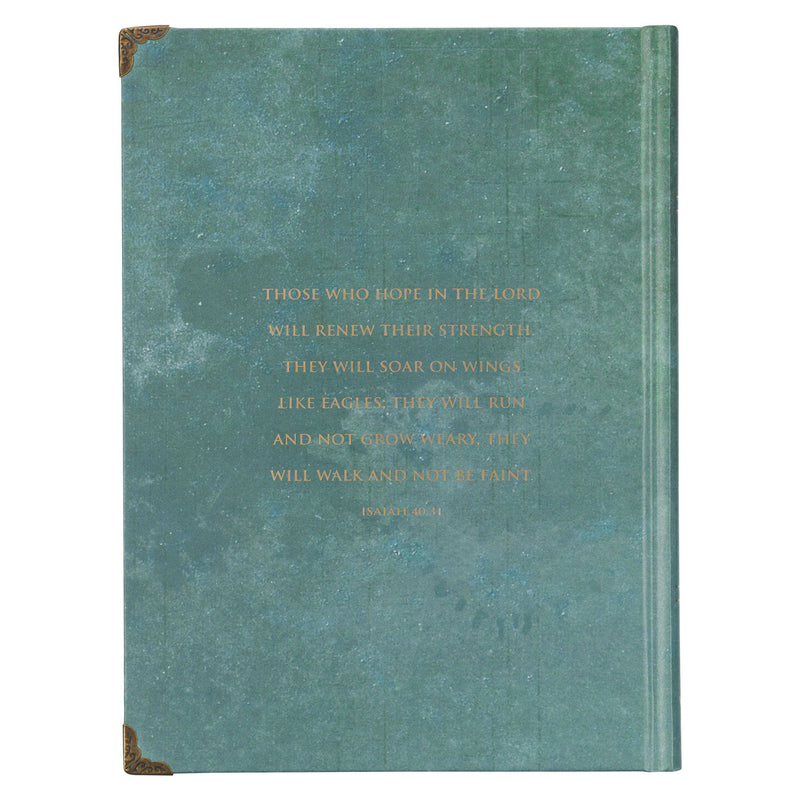 Teal Hope Butterfly - Jesaja 40:31