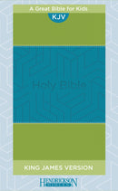 KJV Kids Bible-Blue/Green Flexisoft