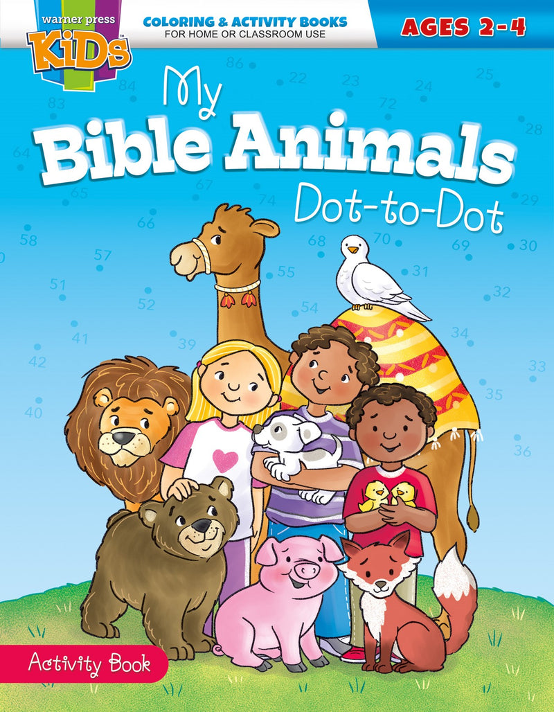 My Bible Animals Dot-To-Dot Coloring Activity Book (Ages 2-4)