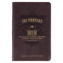 101 Prayers for Men Brown Luxleather
