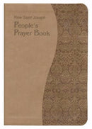 New Saint Joseph People's Prayer Book-Tan Imitation Leather