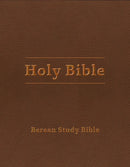 Berean Study Bible-Tan Leatherlike