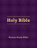 Berean Study Bible-Eggplant Hardcover
