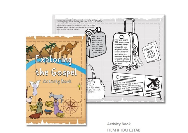 Exploring The Gospel Activity Book (Ages 7-11)