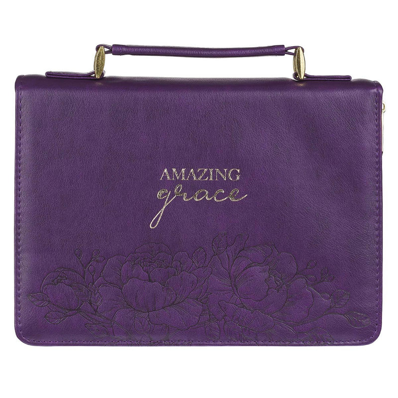 Amazing Grace Paarse Bloemen Luxleather