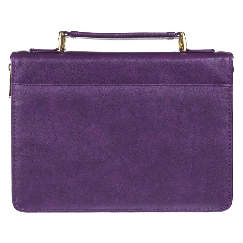Amazing Grace Paarse Bloemen Luxleather
