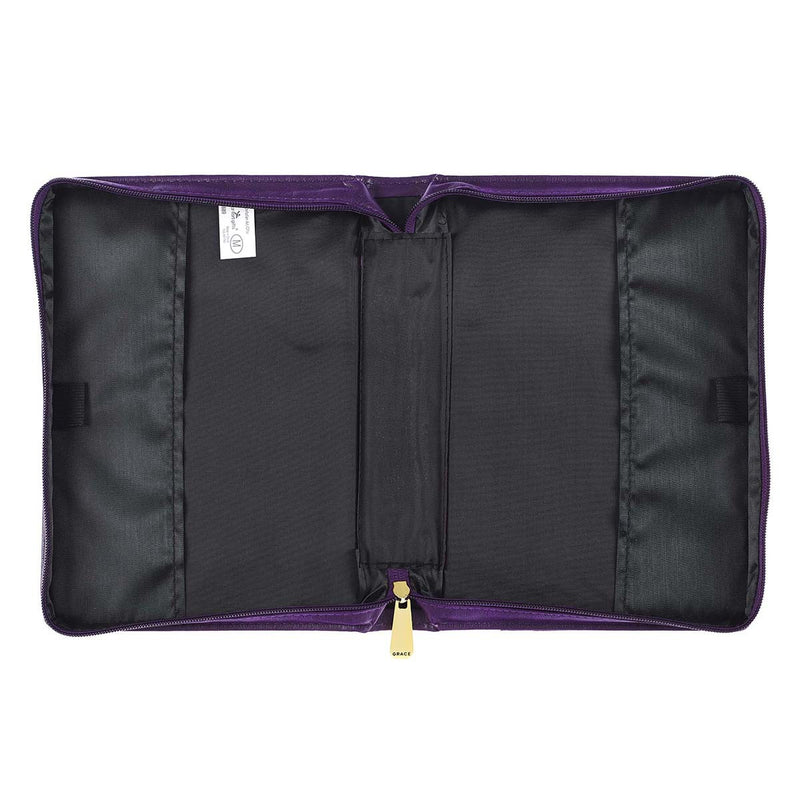 Amazing Grace Paarse Bloemen Luxleather