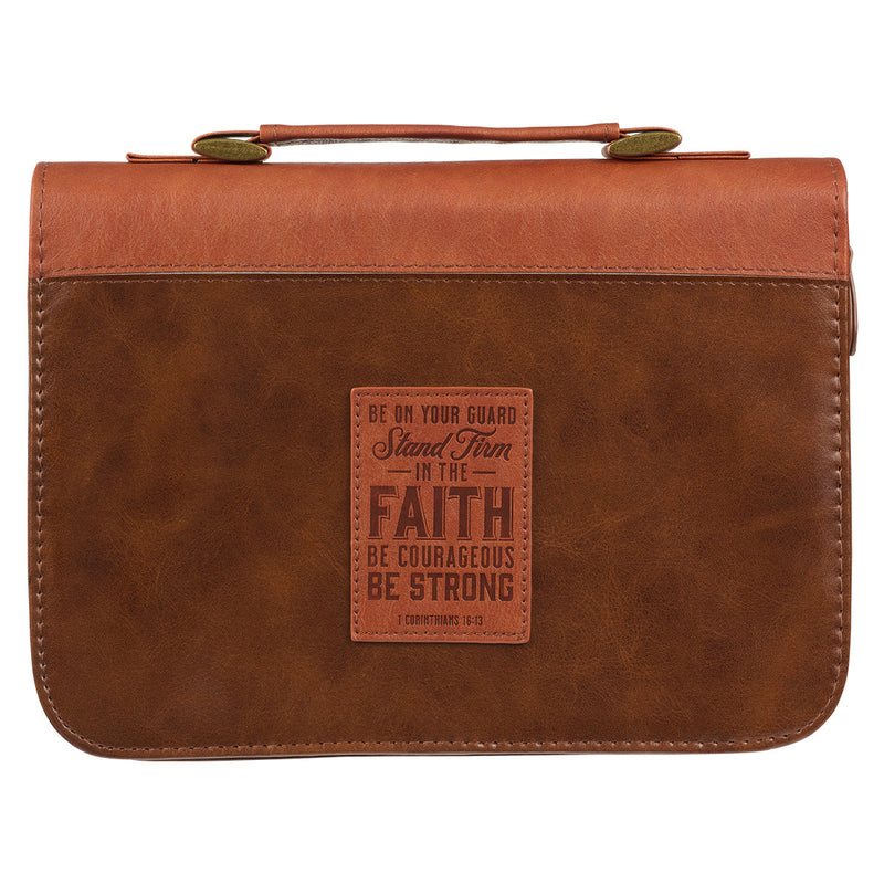 Stand Firm Two-tone Bruin Kunstleer C
