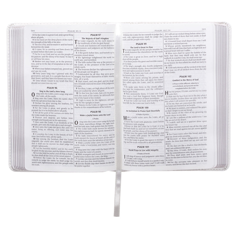 Compact Bible - Wedding - White